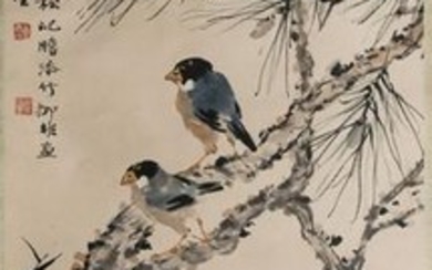 Painting by Tang Yun, Wang Yachen, Zhou Qi Zhan
