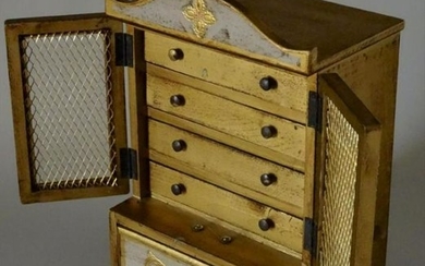 Florentine Style Jewelry Chest Music Box Sinatra Song