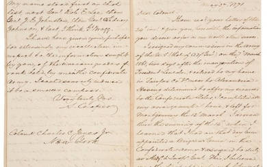 47040: Samuel Cooper Autograph Letter Signed "S. Cooper