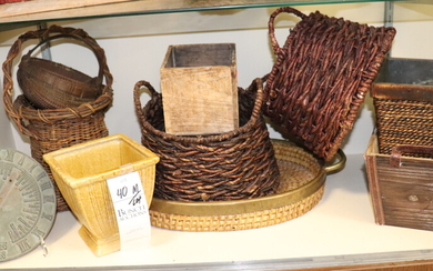 (7) Planters and Baskets