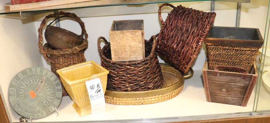 (7) Planters and Baskets