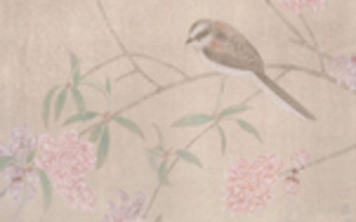JIANG HONGWEI (B. 1957), Peach Blossoms, Bird and Duck
