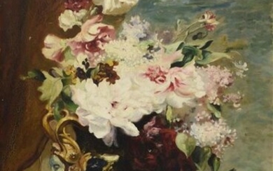 Jean Seignemartin (1848-1875) "Bouquet de... - Lot 40 - Conan Hôtel d’Ainay