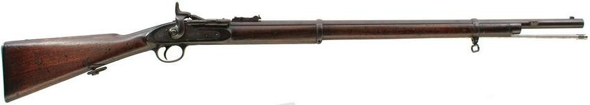 A .577 CALIBRE TWO BAND SNIDER ENFIELD SERVICE RIFLE BY
