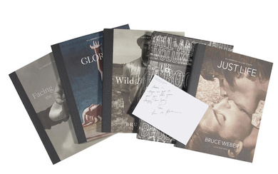 A COLLECTION OF BRUCE WEBER BOOKS AND MANUSCRIPTS, FROM THE...
