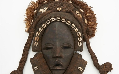 A COLLECTION OF WEST AFRICAN MASKS