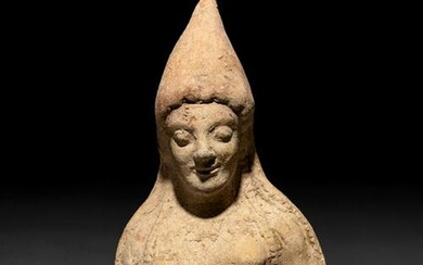 A Greek Terra Cotta Fragmentary Female Figure