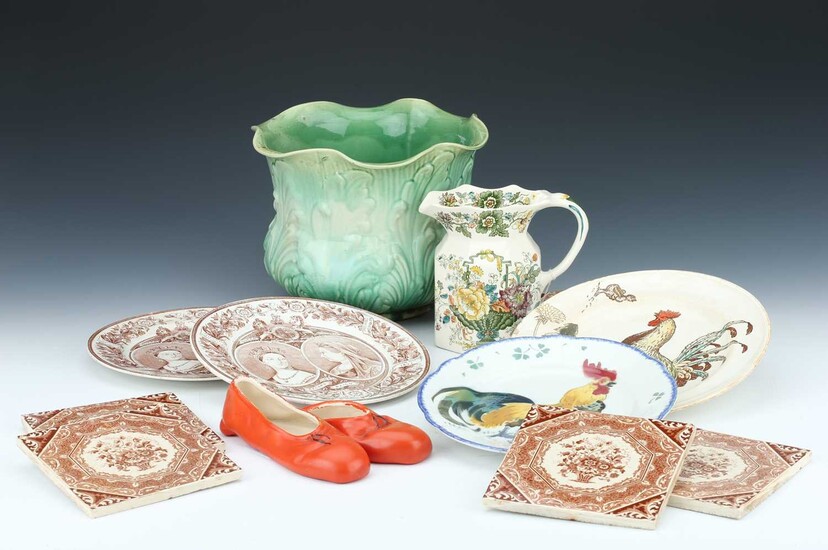 A Large Group of Ceramics