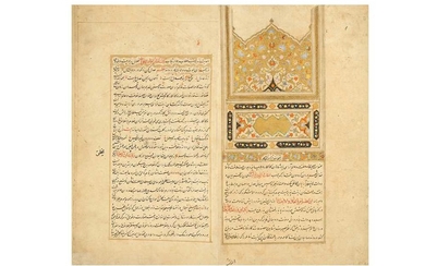 A SAFAVID MANUSCRIPT ON HISTORICAL ACCOUNTS Safavid Iran, dated 1632