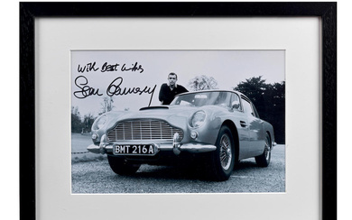 A Sean Connery signed photoprint