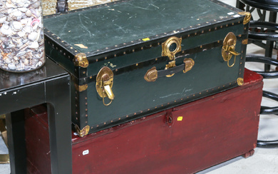 A Steamer Trunk & Tool Chest