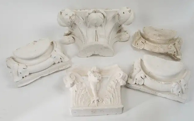 A collection of Grand Tour type plaster casts, 20th century, comprising: a...