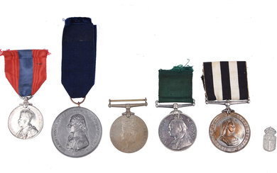 A collection of medals