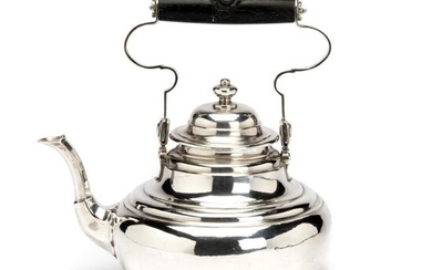 A fine Dutch small silver kettle, Amsterdam
