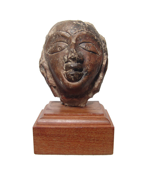 A nice Gupta terracotta head