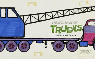ART SEIDEN. "The Cub Book of Trucks." [CHILDREN'S /