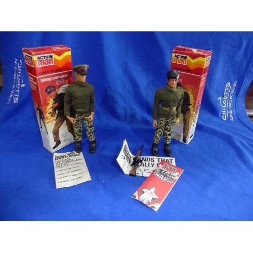 Action Man; A boxed 1983 'Talking Commander' figure, with bl...