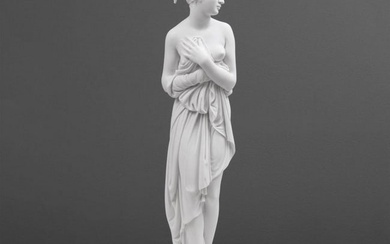 After Antonio Canova "Venus Italica" Sculpture - (8.8lbs)