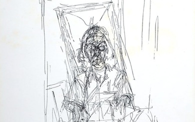 Alberto Giacometti (After) - Portrait, 1956