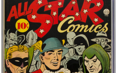 All Star Comics #6 (DC, 1941) CGC FN- 5.5...