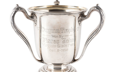 An American Silver Trophy Cup for the Virginia State Fair