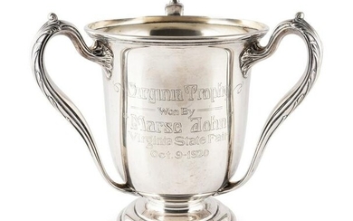An American Silver Trophy Cup for the Virginia State