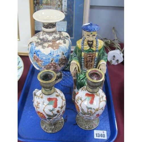 An Interesting Collection of Oriental Ceramics, to include a...