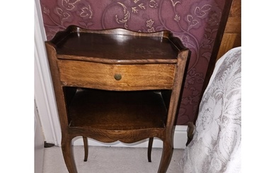 An early 20th Century Continental Side Table with gallery to...