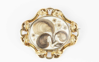 An early Victorian memorial brooch/pendant