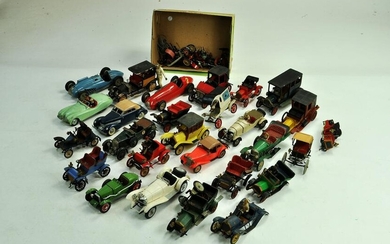 An interesting assortment of assembled Plastic Model