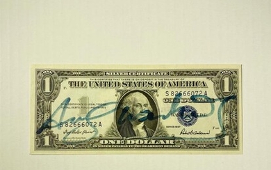 Andy Warhol, "1 Dollar (George Washington)"