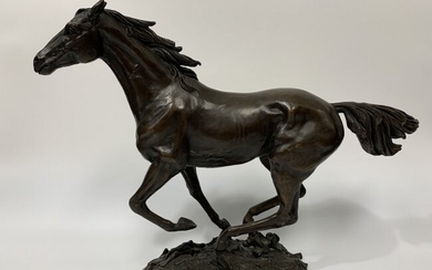 Arabian Horse - Bronze Sculpture by Morris Singer