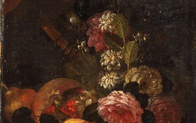 Artista attivo a Roma, seconda metà del XVII secolo () Natura morta di fiori,...