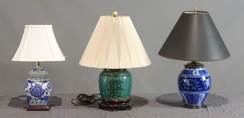 Asian Ceramic Lamps