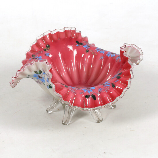 BOWL, glass, early 20th century.