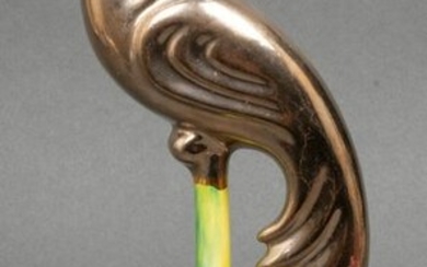 Balaris Signed Art Deco Style Ceramic Bird