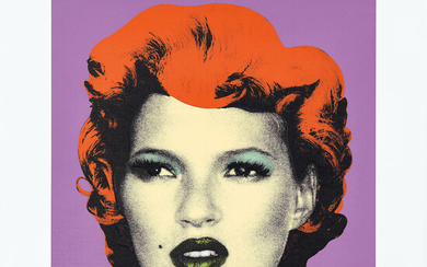 Banksy, Kate Moss (Purple/Orange)