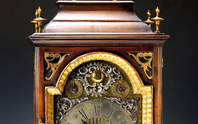 Baroque clock (bracket clock), (John the Baptist) Lukavetzki Brünn, with...