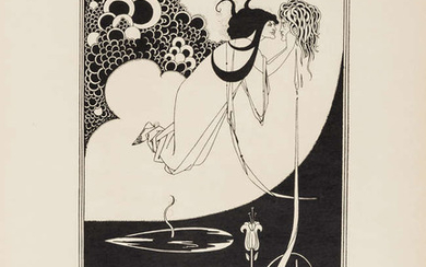 Beardsley (Aubrey) A Portfolio of...Drawings Illustrating "Salome" by Oscar Wilde, title & 17 plates, [1920].