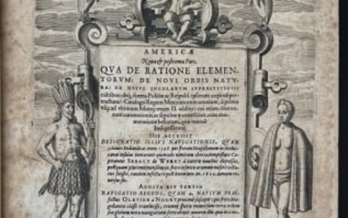 Book, De Bry's Latin Edition Great Voyages, 1602