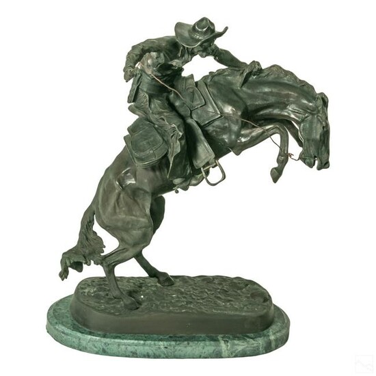 Bronze Western Sculpture after Frederic Remington