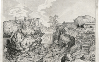 Bruegel d. Ä., Pieter - nach (um 1525-1569 Brüssel)Prospectus Tyburtinus