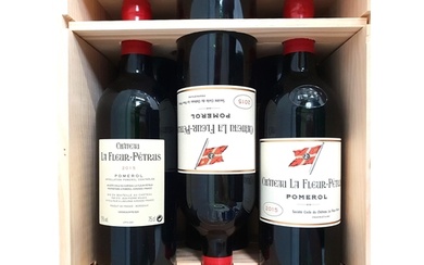 CHATEAU LA FLEUR-PETRUS POMEROL 2015 6 bottles, in original ...