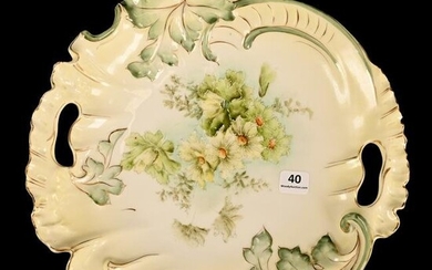 Cake Plate Marked Made In Germany, Prussia Style