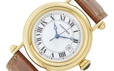 Cartier Gold 'Diabolo' Wristwatch, Ref. 1420