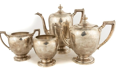 Cartier Sterling Silver Tea Set