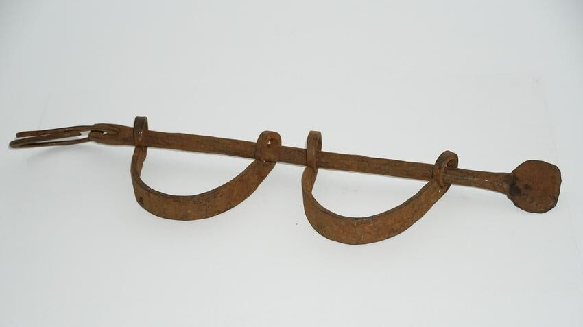 Cast Iron Shackles From Middle Passage