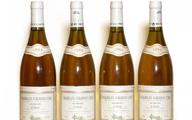Chablis, Les Preuses, Grand Cru, Domaine Fevre, 1994, four bottles