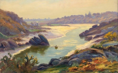 Charles WISLIN (1852-1932) La baie de Henant...