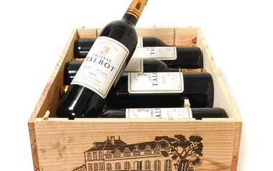 Château Talbot 2003, Saint-Julien (twelve bottles)